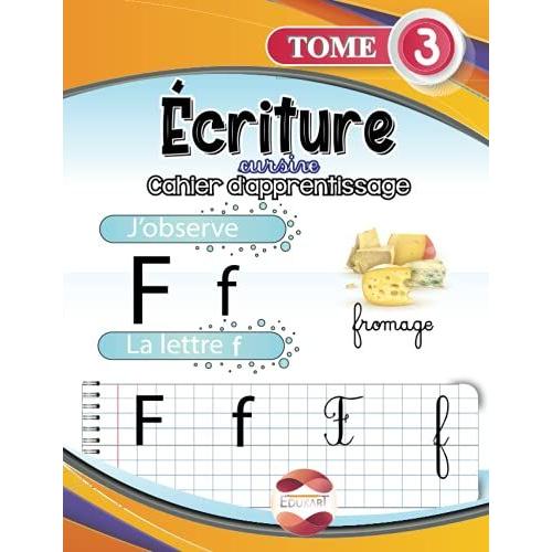 Mon Cahier D Criture Cursive Apprendre Tracer Les Lettres De L